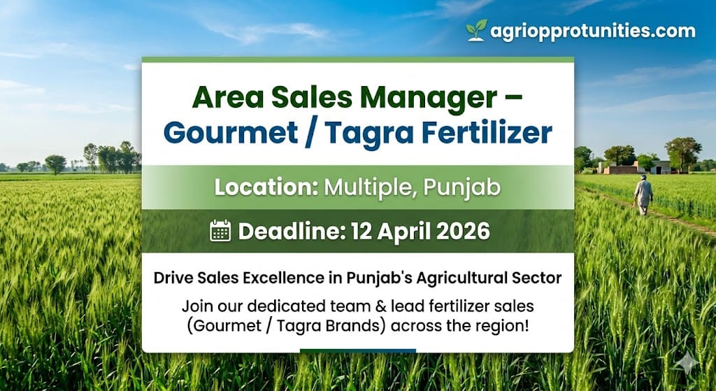 Area Sales Manager – Gourmet / Tagra Fertilizer