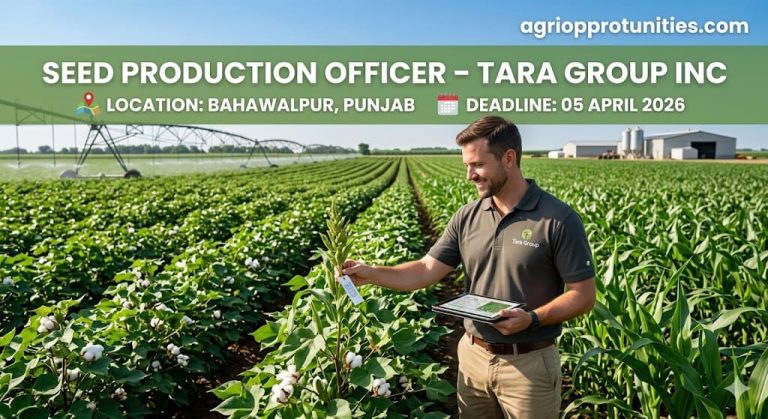Seed Production Officer – Tara Group Inc