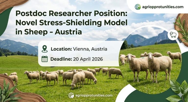 Postdoc Researcher Position: Novel Stress-Shielding Model in Sheep - Austria