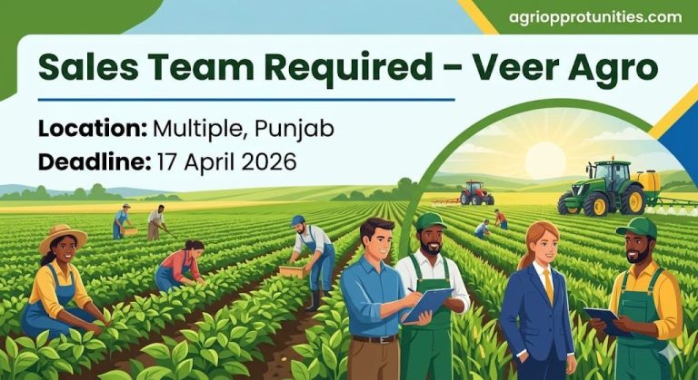 Sales Team Required – Veer Agro