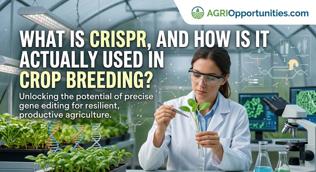 What Is CRISPR, and How Is It Actually Used in Crop Breeding?
