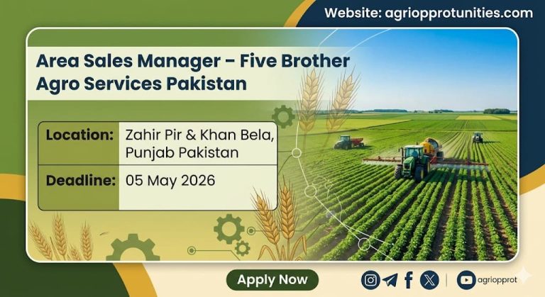 Area Sales Manager – Five Brother Agro Services Pakistan