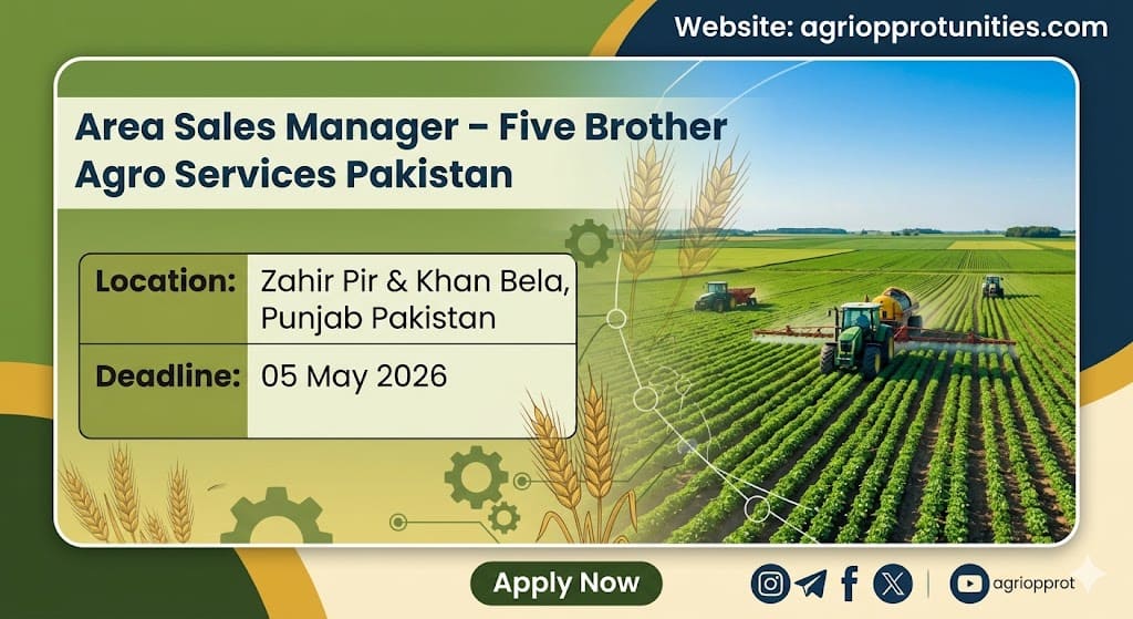 Area Sales Manager – Five Brother Agro Services Pakistan
