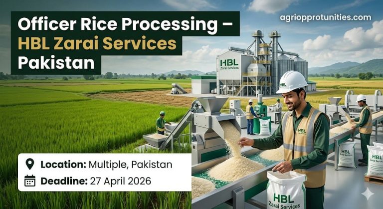 Officer Rice Processing – HBL Zarai Services Pakistan