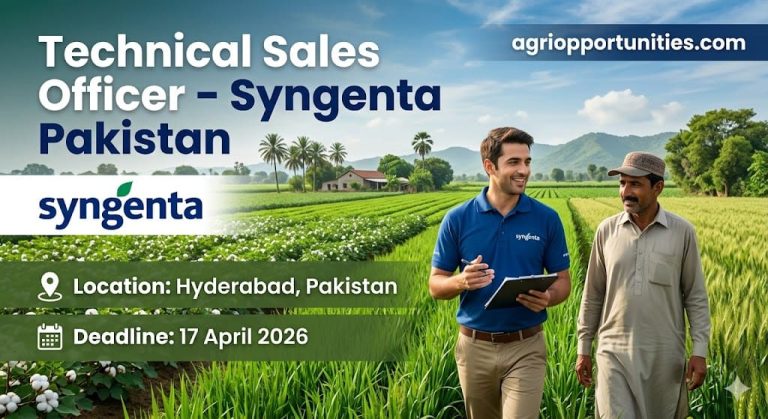 Technical Sales Officer - Sygenta Pakistan