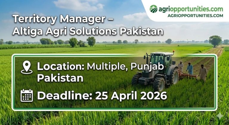 Territory Manager – Altiga Agri Solutions Pakistan