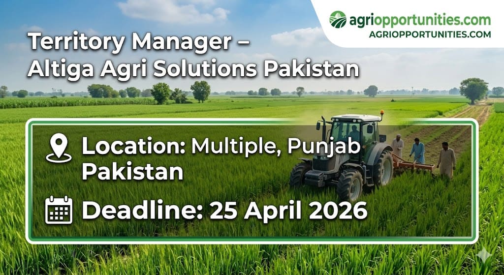 Territory Manager – Altiga Agri Solutions Pakistan