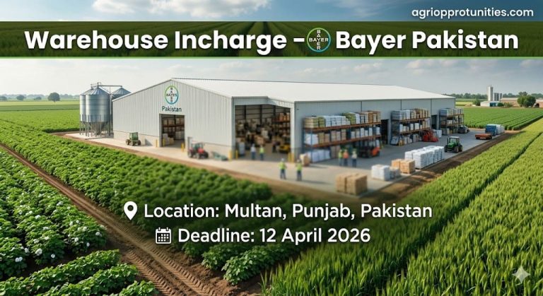 Warehouse Incharge - Bayer Pakistan