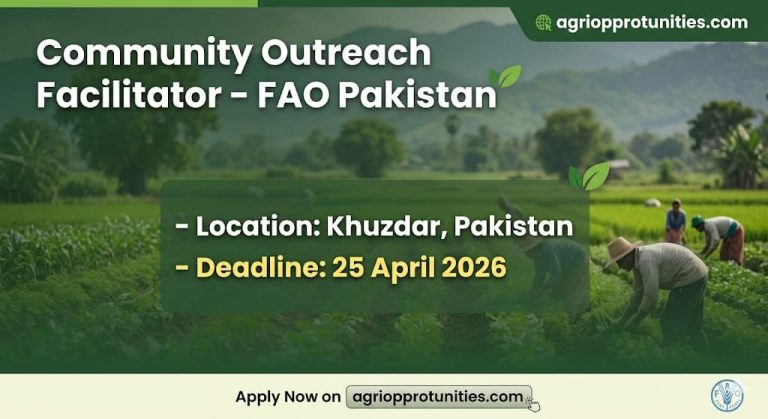 Community Outreach Facilitator - FAO Pakistan