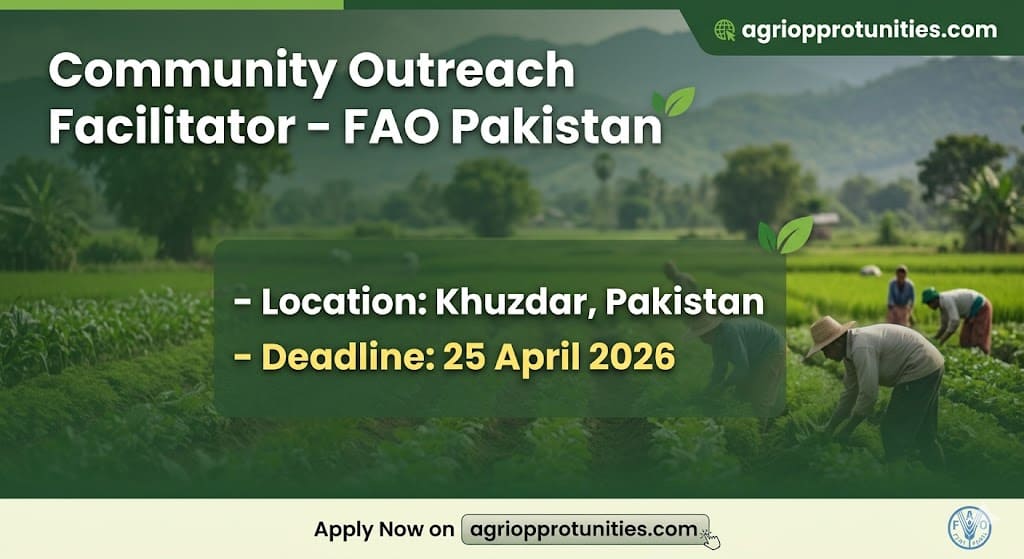 Community Outreach Facilitator - FAO Pakistan