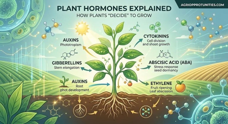 Plant Hormones Explained: How Plants "Decide" to Grow