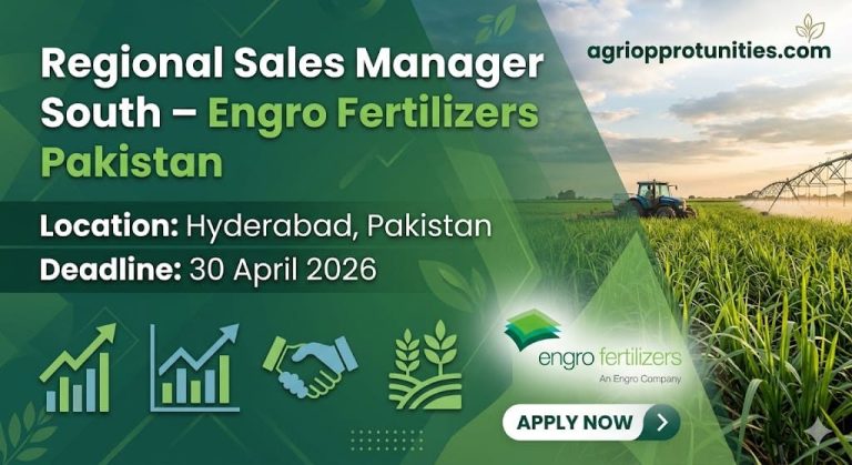 Regional Sales Manager South – Engro Fertilizers Pakistan