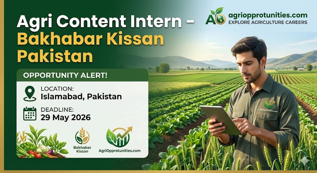 Agri Content Intern - Bakhabar Kissan Pakistan