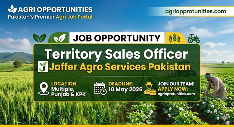 Territory Sales Officer - Jaffer Agro Services Pakistan