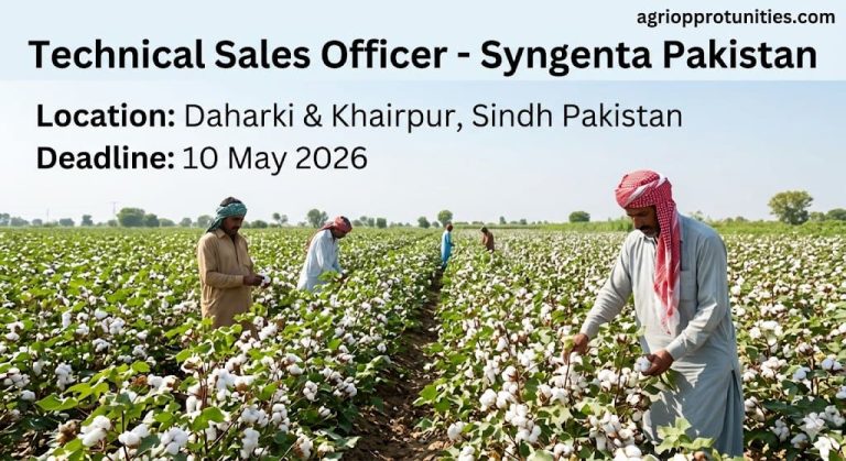 Technical Sales Officer - Syngenta Pakistan