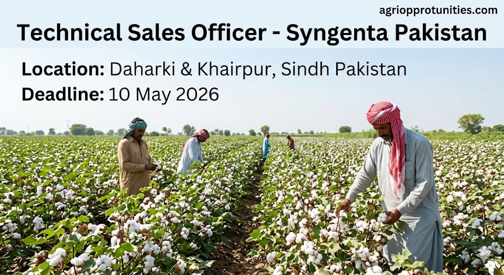 Technical Sales Officer - Syngenta Pakistan