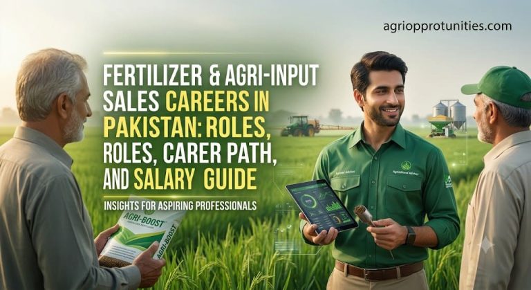 Fertilizer and Agri-Input Sales Careers in Pakistan: Roles, Career Path, and Salary Guide
