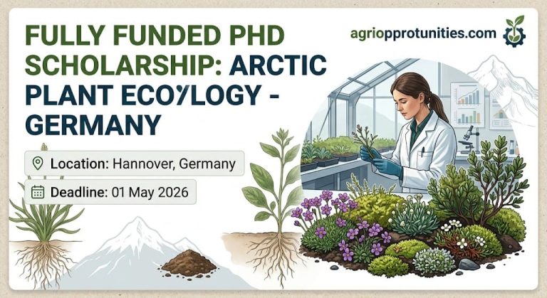 Fully Funded PhD Scholarship: Arctic Plant Ecology - Germany