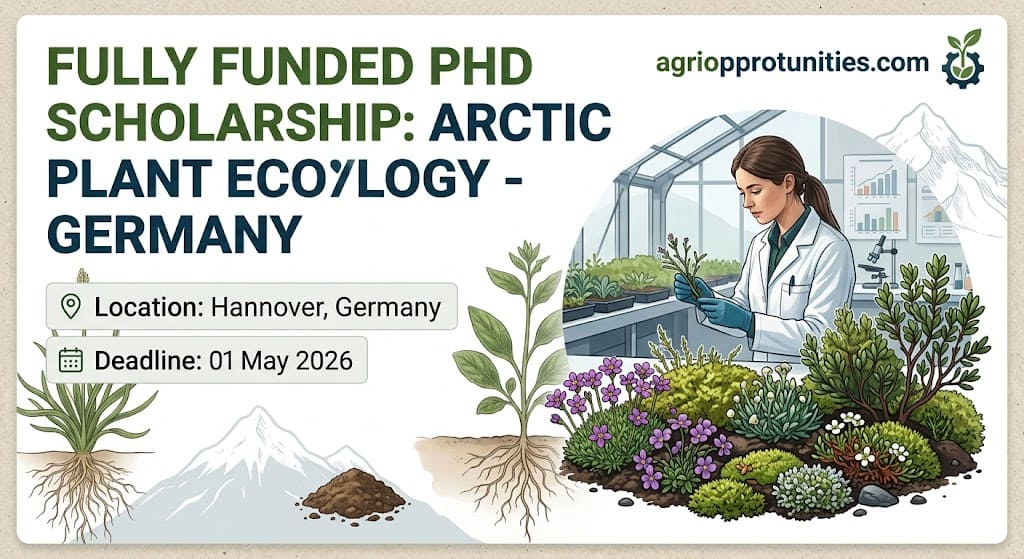 Fully Funded PhD Scholarship: Arctic Plant Ecology - Germany