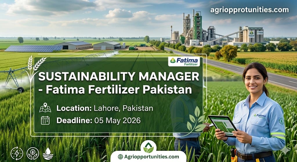 Sustainability Manager - Fatima Fertilizer Pakistan
