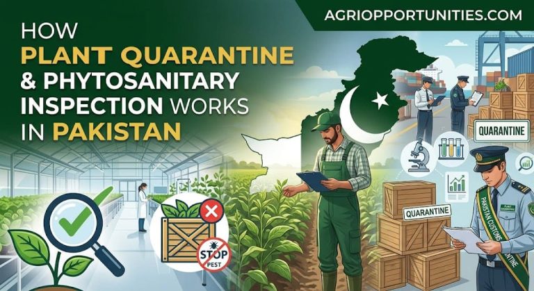 How Plant Quarantine and Phytosanitary Inspection Work in Pakistan