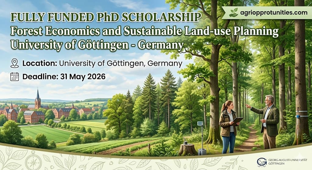Fully Funded PhD Scholarship: Forest Economics and Sustainable Land-use Planning - University of Göttingen - Germany