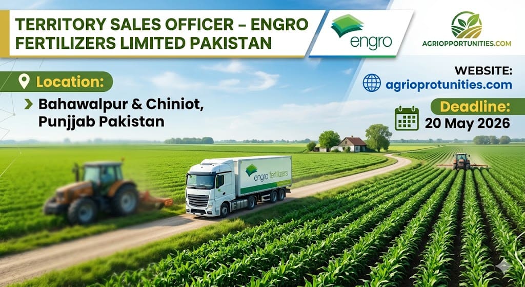 Territory Sales Officer - Engro Fertilizers Limited Pakistan