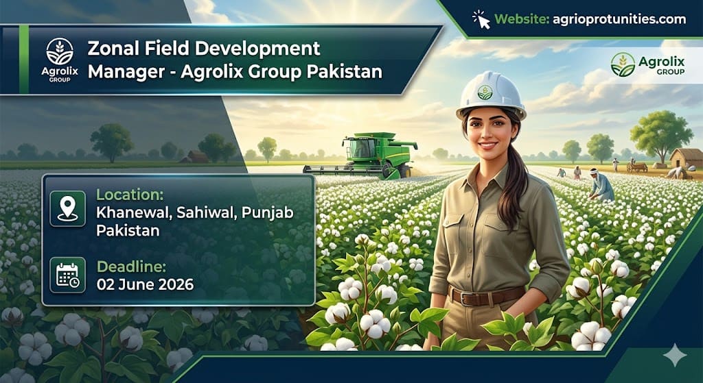 Zonal Field Development Manager - Agrolix Group Pakistan