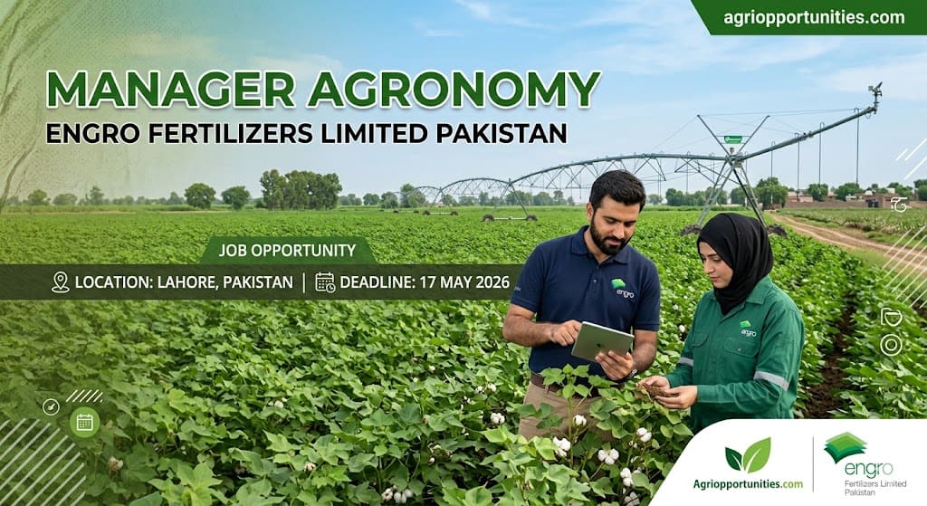 Manager Agronomy - Engro Fertilizers Limited Pakistan