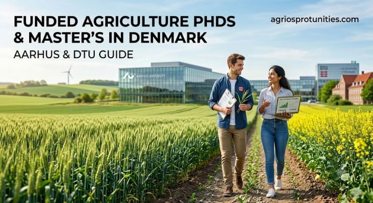 Funded Agriculture PhDs and Master's in Denmark: Aarhus and DTU Guide