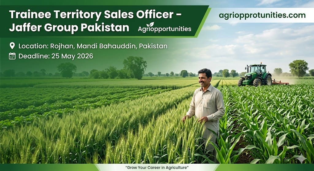 Trainee Territory Sales Officer - Jaffer Group Pakistan