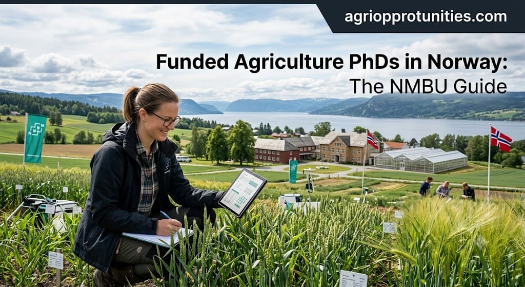 Funded Agriculture PhDs in Norway: The NMBU Guide