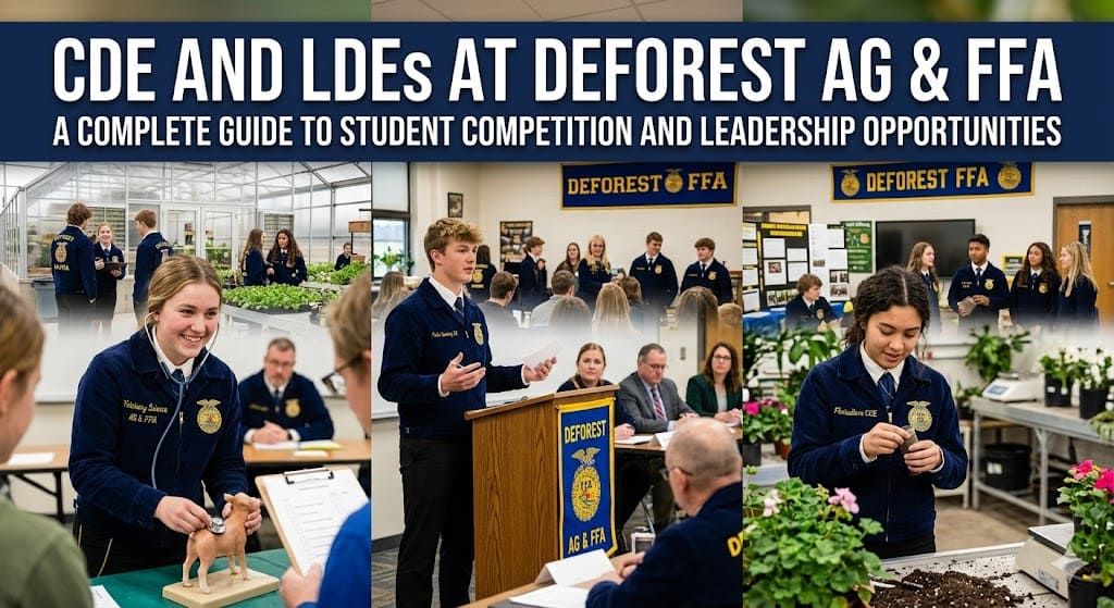 CDE and LDEs at DeForest AG & FFA
