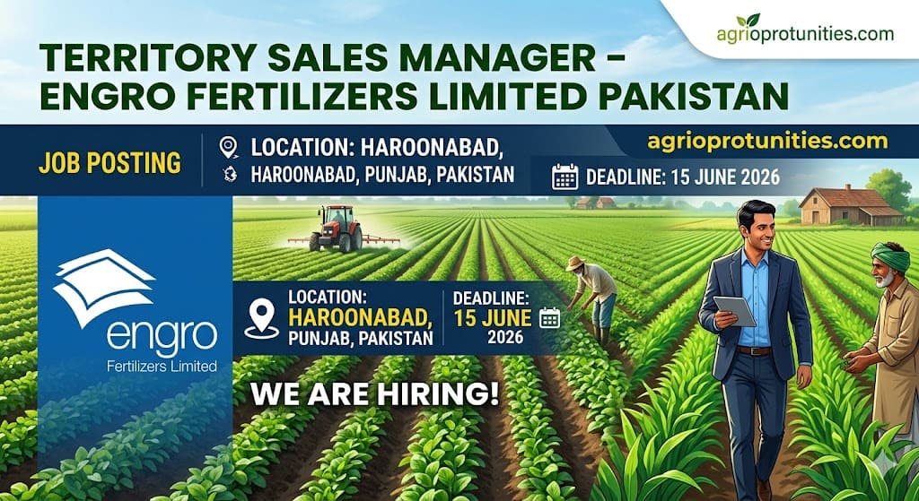Territory Sales Manager - Engro Fertilizers Limited Pakistan