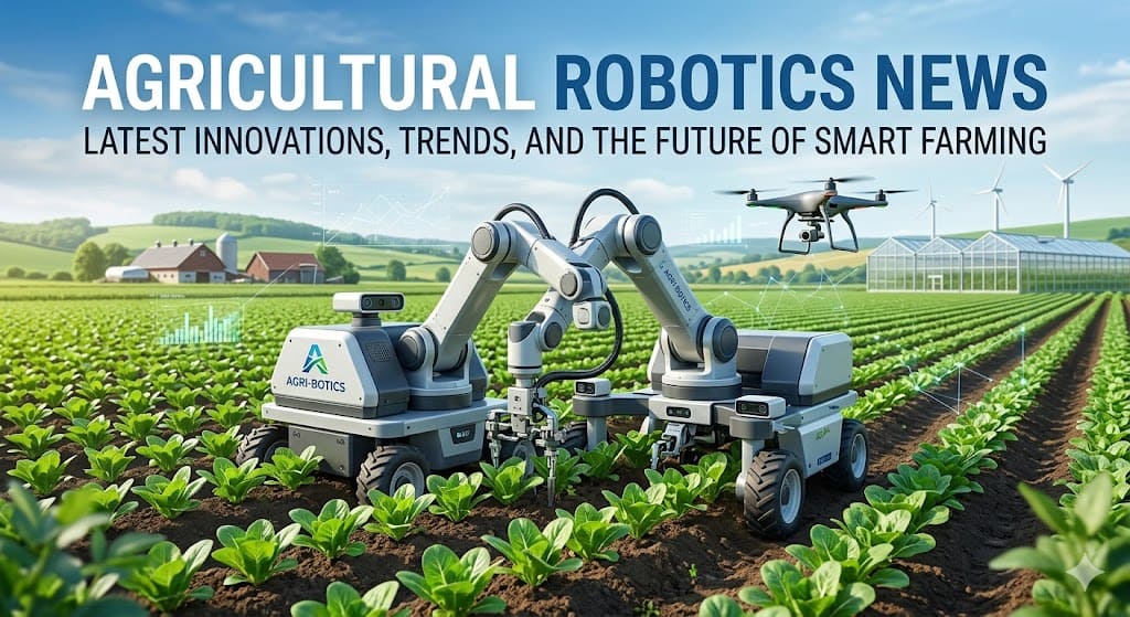 Agricultural Robotics News- Latest Innovations, Trends, and the Future of Smart Farming