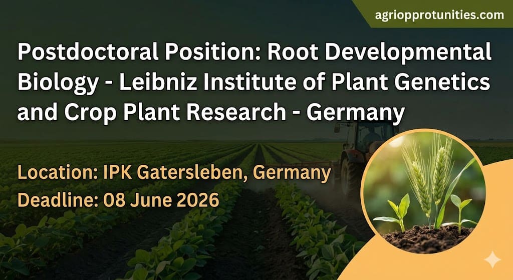 Postdoctoral Position: Root Developmental Biology - Leibniz Institute of Plant Genetics and Crop Plant Research - Germany