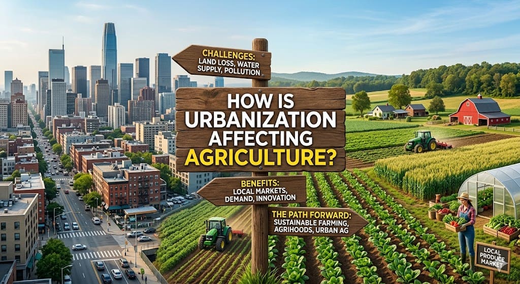 How Is Urbanization Affecting Agriculture? Benefits, Challenges, and the Path Forward