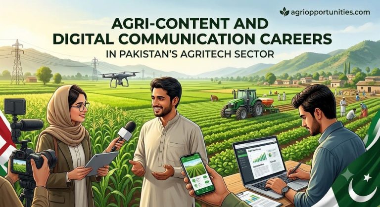 Agri-Content and Digital Communication Careers in Pakistan's Agritech Sector
