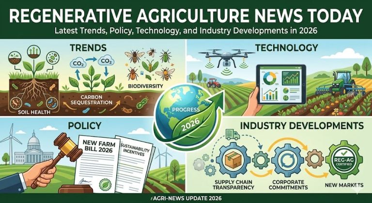 Regenerative Agriculture News Today - Latest Trends, Policy, Technology, and Industry Developments in 2026