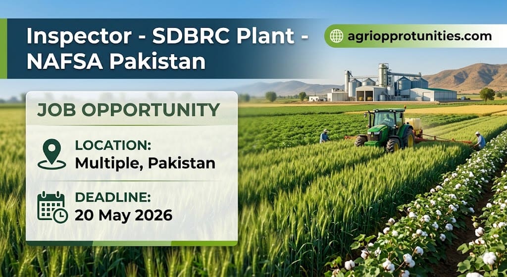 Inspector - SDBRC Plant - NAFSA Pakistan