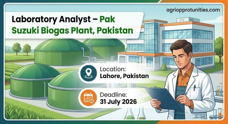 Advisor – R&D & Sales Head - Pak Suzuki Biogas Plant, Pakistan