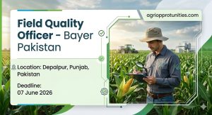 Field Quality Officer - Bayer Pakistan