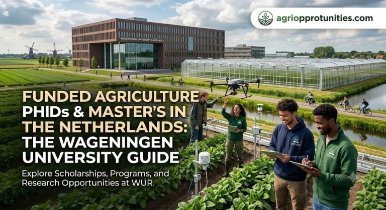Funded Agriculture PhDs and Master's in the Netherlands: The Wageningen University Guide