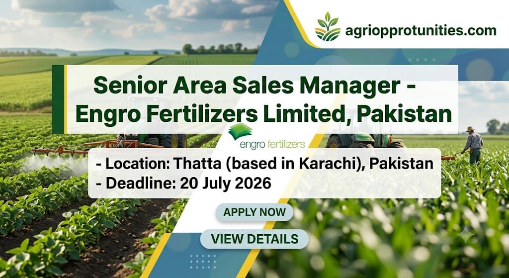 Area Sales Manager - Engro Fertilizers Limited, Pakistan