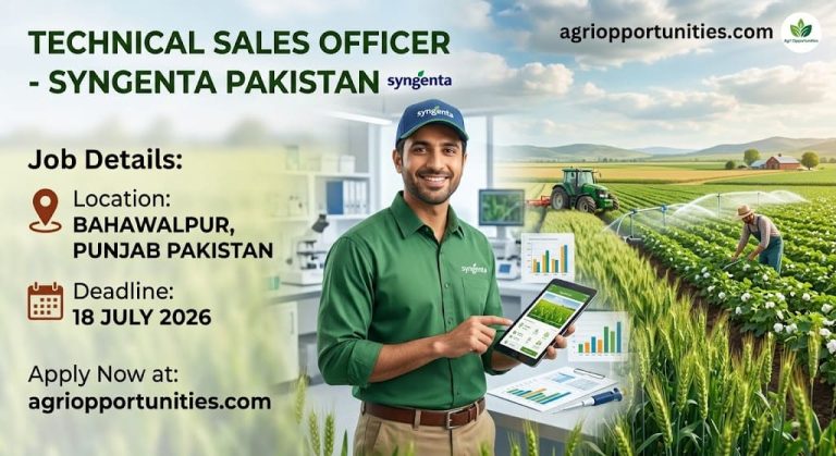 Technical Sales Officer - Syngenta Pakistan