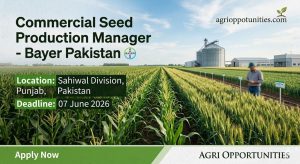 Commercial Seed Production Manager - Bayer Pakistan