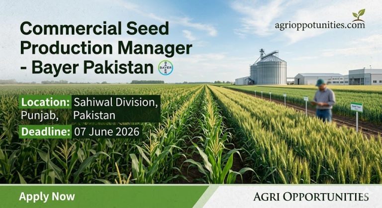 Commercial Seed Production Manager - Bayer Pakistan