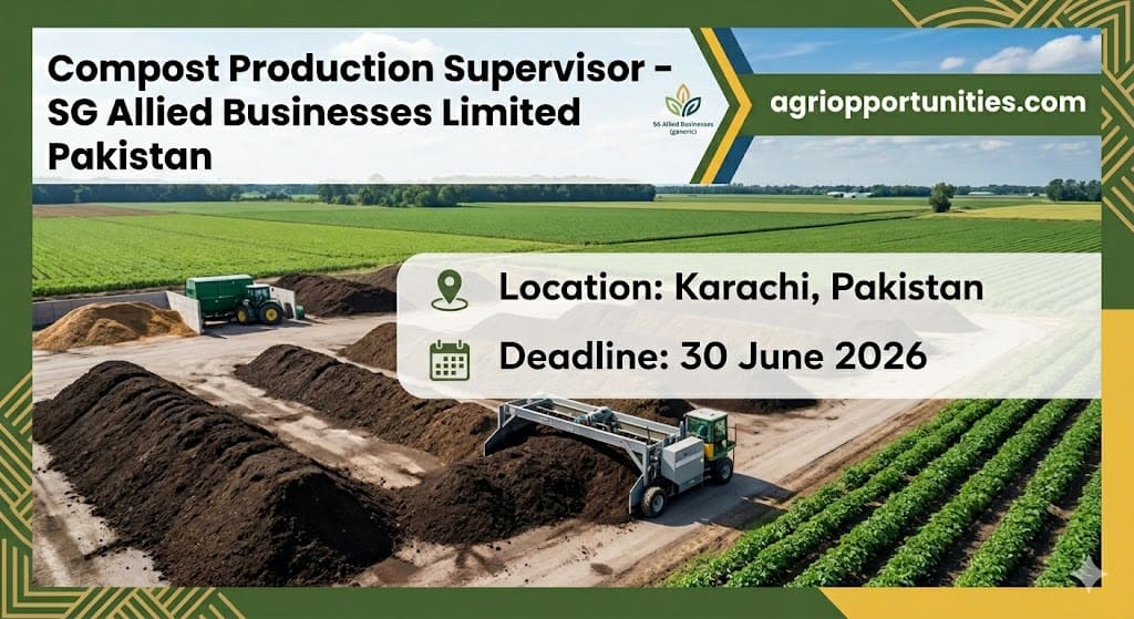 Compost Production Supervisor - SG Allied Businesses Limited Pakistan