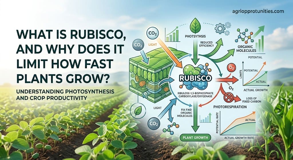 What Is Rubisco, and Why Does It Limit How Fast Plants Grow?