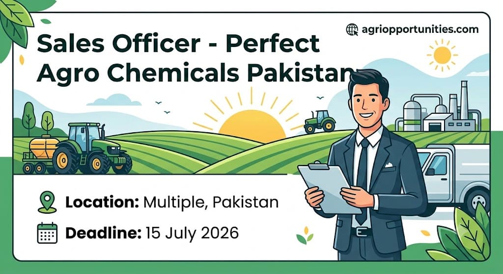 Sales Officer - Perfect Agro Chemicals Pakistan